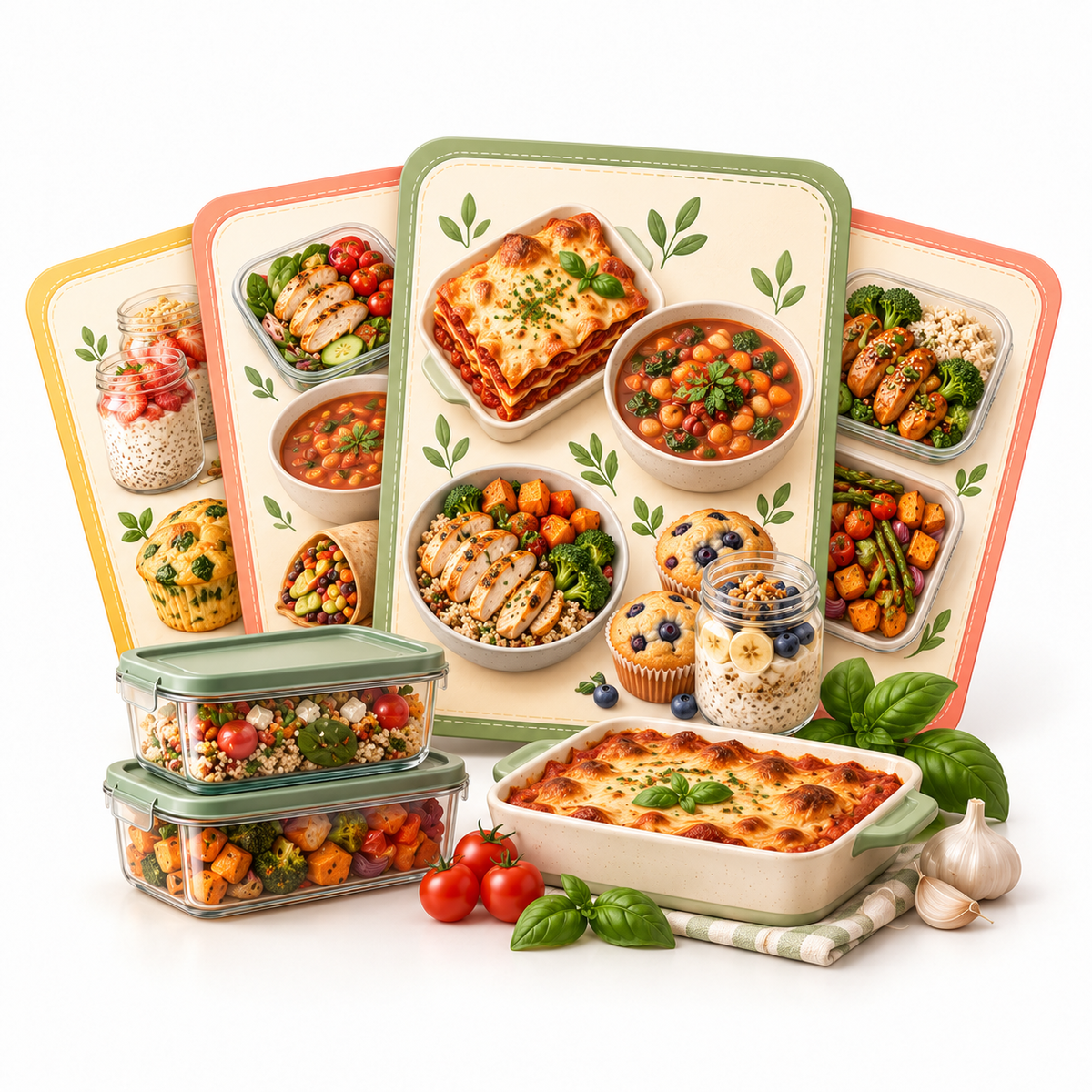 100 Easy Make-Ahead Recipes Collection