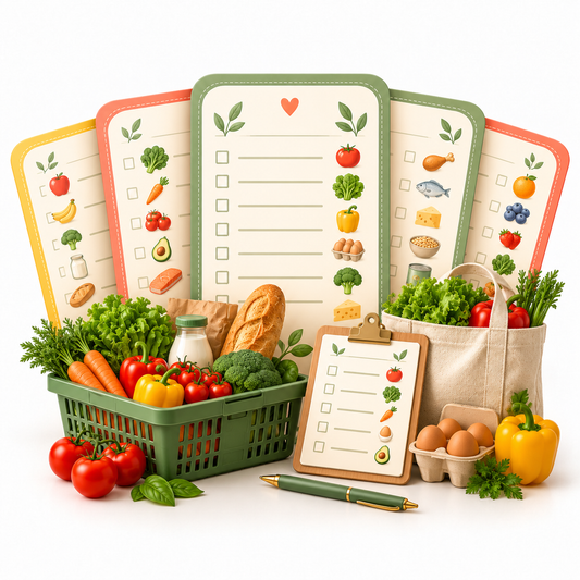 Printable Grocery Checklist Pack