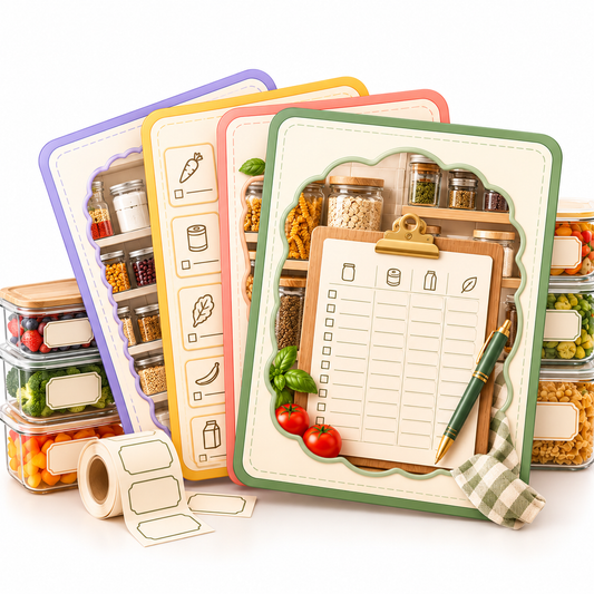 Kitchen & Pantry Inventory Sheets