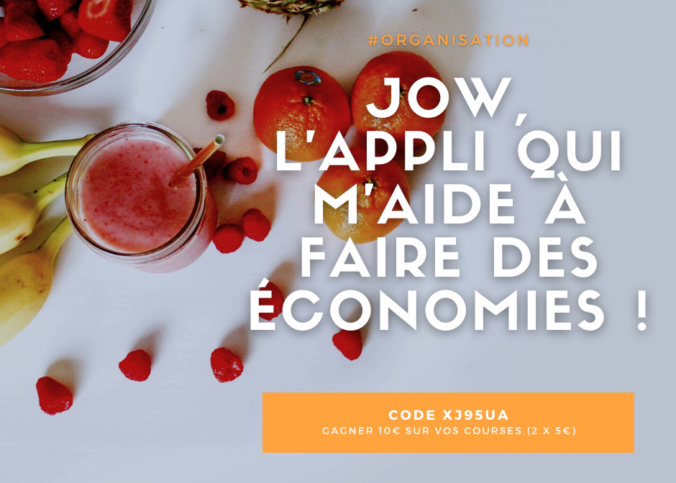 Jow l'appli pour faire les courses intelligemment