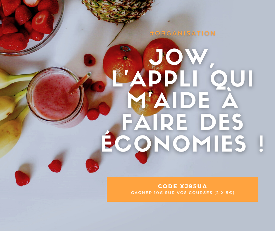 Jow l'appli pour faire les courses intelligemment